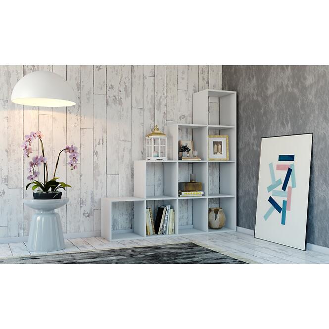 Regál Step Rs-40 Biely,3