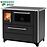 Sporák Donna 90 antracit 5 kW pravý