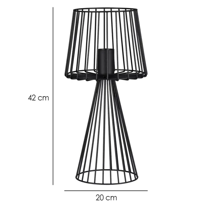 Stojanová lampa Soul Black K-4642 LB1