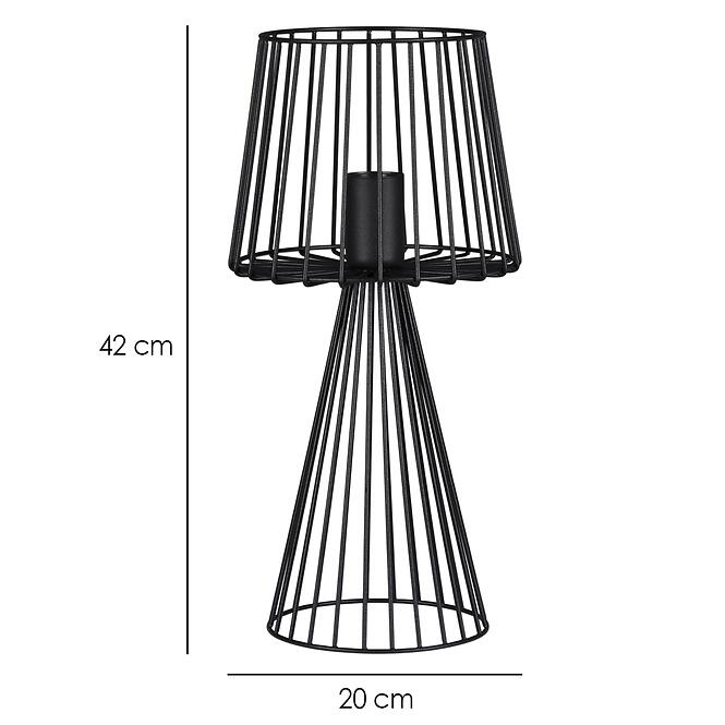 Stojanová lampa Soul Black K-4642 LB1