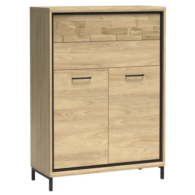 Komoda M6 Mediolan Doska Natural Hikora,4