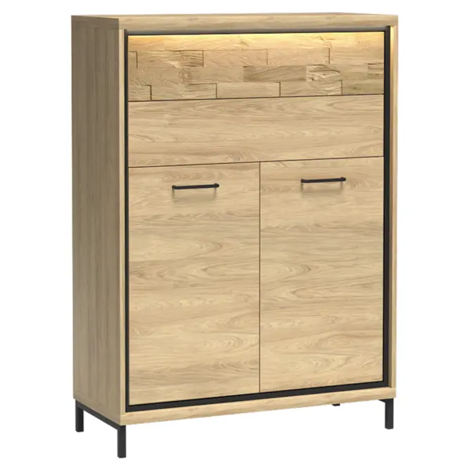 Komoda M6 Mediolan Doska Natural Hikora,5