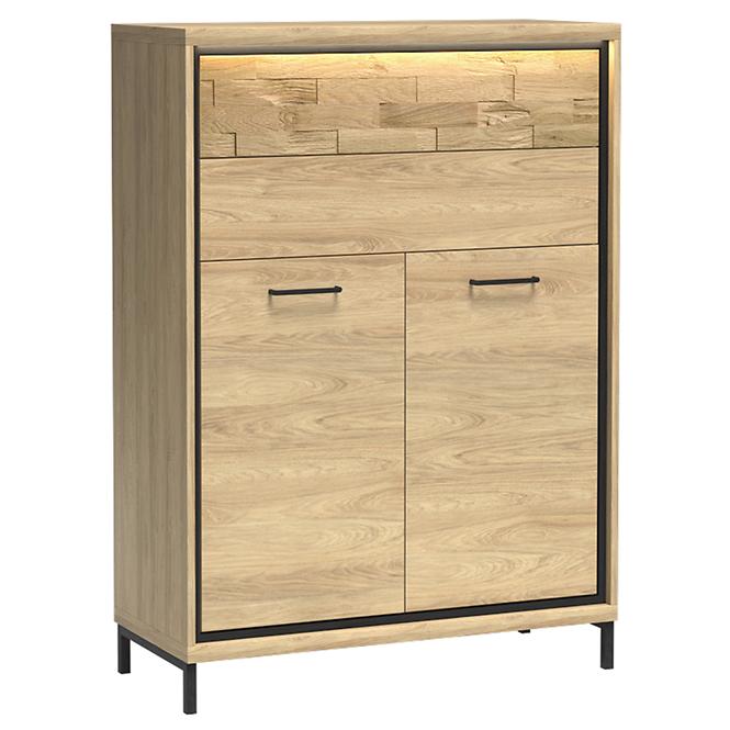Komoda M6 Mediolan Doska Natural Hikora,5