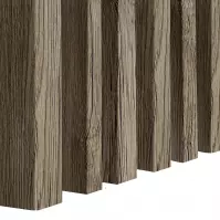 Dekoračná lamelova mdf lišta 3D na stenu Dub Sanremo 30x38x2750mm