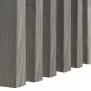 Dekoračná lamelova mdf lišta 3D na stenu Dub Strieborny 30x38x2750mm