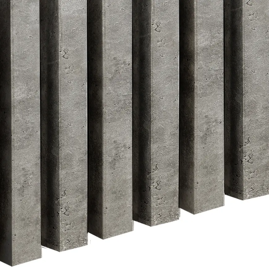 Dekoračná lamelová MDF lišta na stenu Loft Betón 30x38x2750 mm