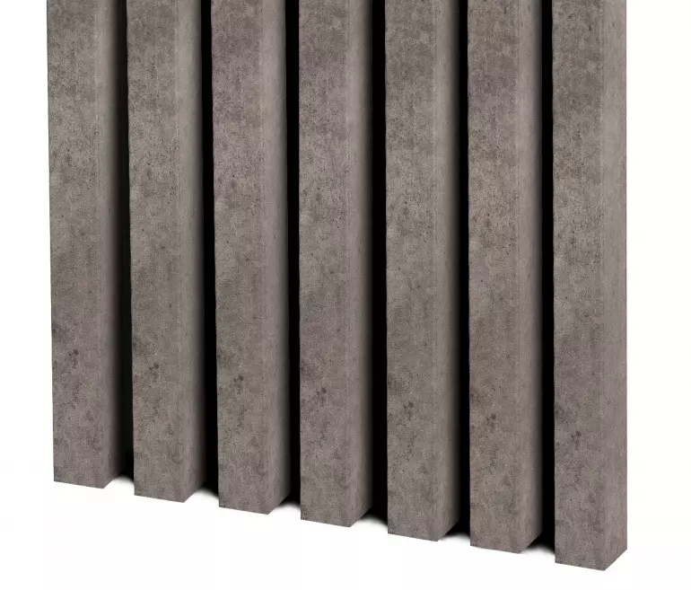 Dekoračná lamelová MDF lišta na stenu Loft Betón 30x38x2750 mm,3