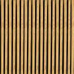 Dekoračná lamelová lišta 3D slim Dub Natur 19x29x2750 mm