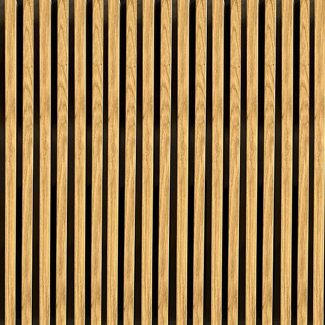 Dekoračná lamelová lišta 3D slim Dub Natur 19x29x2750 mm