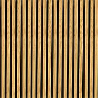 Dekoračná lamelova lišta 3D slim Dub Natur 19x29x2750mm