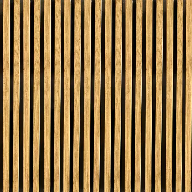 Dekoračná lamelova lišta 3D slim Dub Natur 19x29x2750mm