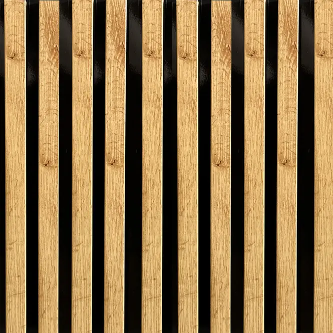 Dekoračná lamelová lišta 3D slim Dub Wotan 19x29x2750 mm