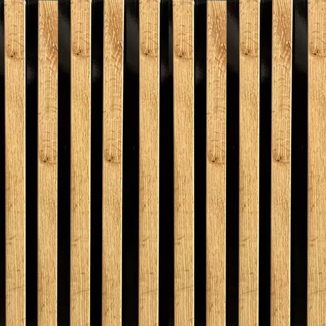 Dekoračná lamelova lišta 3D slim Dub Wotan 19x29x2750mm