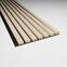 Akustické panely lamelove  3d na plsti Natural fornir 19x300x2650mm,3