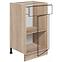 Skrinka do kuchyne Favorit 1d Sonoma/White+Ribbeck,3