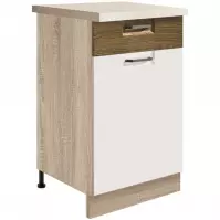 Skrinka do kuchyne Favorit 3d Sonoma/White+Ribbeck