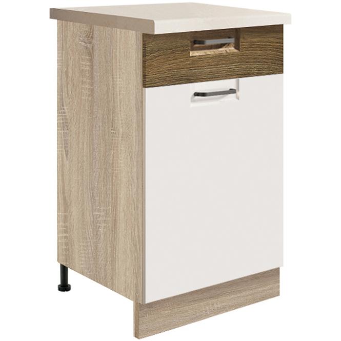 Skrinka do kuchyne Favorit 3d Sonoma/White+Ribbeck