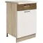 Skrinka do kuchyne Favorit 4d Sonoma/White+Ribbeck