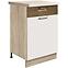 Skrinka do kuchyne Favorit 4d Sonoma/White+Ribbeck