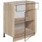 Skrinka do kuchyne Favorit 5d Sonoma/White+Ribbeck,3
