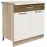 Skrinka do kuchyne Favorit 6d Sonoma/White+Ribbeck