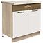 Skrinka do kuchyne Favorit 6d Sonoma/White+Ribbeck