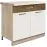 Skrinka do kuchyne Favorit 7d Sonoma/White+Ribbeck