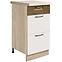Skrinka do kuchyne Favorit 8d Sonoma/White+Ribbeck