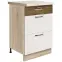Skrinka do kuchyne Favorit 9d Sonoma/White+Ribbeck