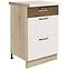 Skrinka do kuchyne Favorit 9d Sonoma/White+Ribbeck