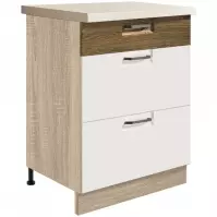 Skrinka do kuchyne Favorit 10d Sonoma/White+Ribbeck