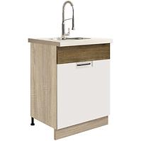 Skrinka do kuchyne Favorit 11d Sonoma/White+Ribbeck