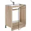 Skrinka do kuchyne Favorit 11d Sonoma/White+Ribbeck,3