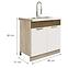 Skrinka do kuchyne Favorit 12d Sonoma/White+Ribbeck,2