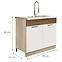 Skrinka do kuchyne Favorit 13d Sonoma/White+Ribbeck,2