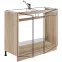Skrinka do kuchyne Favorit 13d Sonoma/White+Ribbeck,3