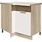 Skrinka do kuchyne Favorit 14d Prawa Sonoma/White+Ribbeck