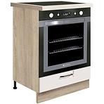 Skrinka do kuchyne Favorit 17d Sonoma/White+Ribbeck
