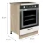 Skrinka do kuchyne Favorit 17d Sonoma/White+Ribbeck,2