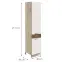 Skrinka do kuchyne Favorit 19d Sonoma/White+Ribbeck,2