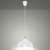 Luster Cap 2070 Wood Biela Lw1