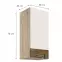 Skrinka do kuchyne Favorit 30g Sonoma/White+Ribbeck,2