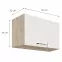 Skrinka do kuchyne Favorit 35g Sonoma/White+Ribbeck,2