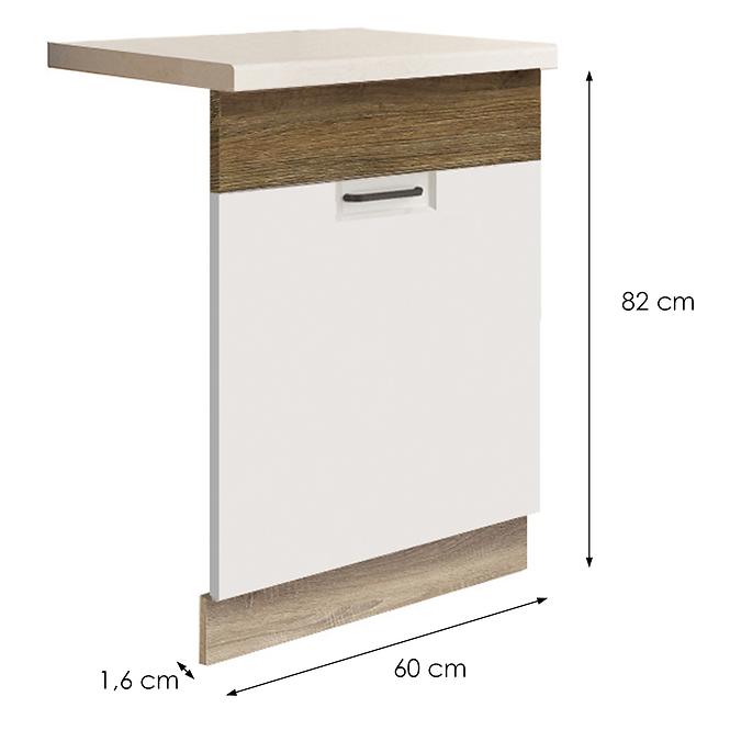 Dvierka na umývačku Favorit Zm60 Sonoma/White+Ribbeck