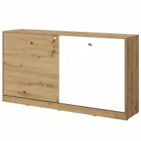 Sklápacia posteľ horizontálna Nero 213 cm – sivá Mat