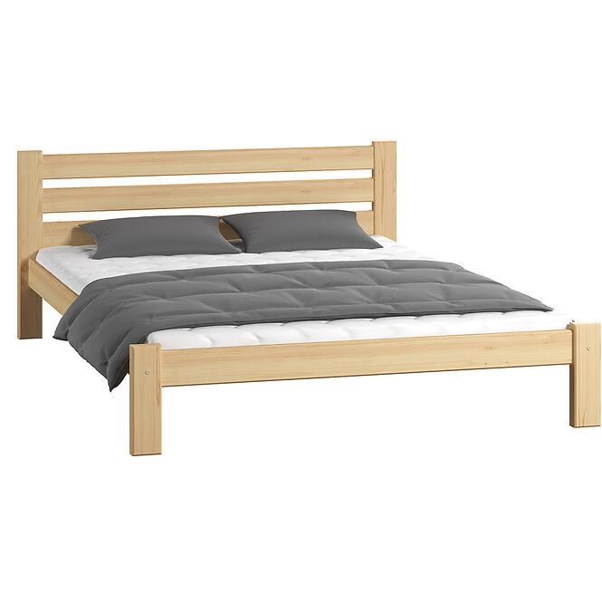 Posteľ  Adek 160x200 Borovica Bez Roštu,3