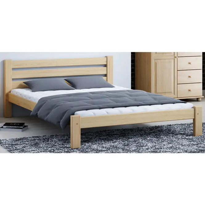 Posteľ  Adek 160x200 Borovica Bez Roštu,4