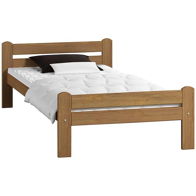 Posteľ  Dorota 90x200 Dub Bez Roštu,2