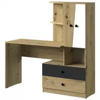Písací stôl Nero 11  150 – Čierna Mat