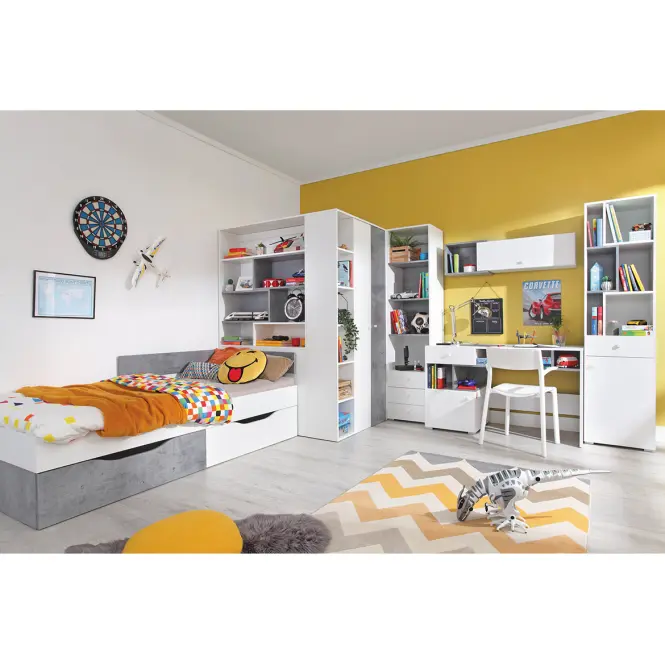 Komoda  Sigma SI12  Bielyy Lux/betón,7
